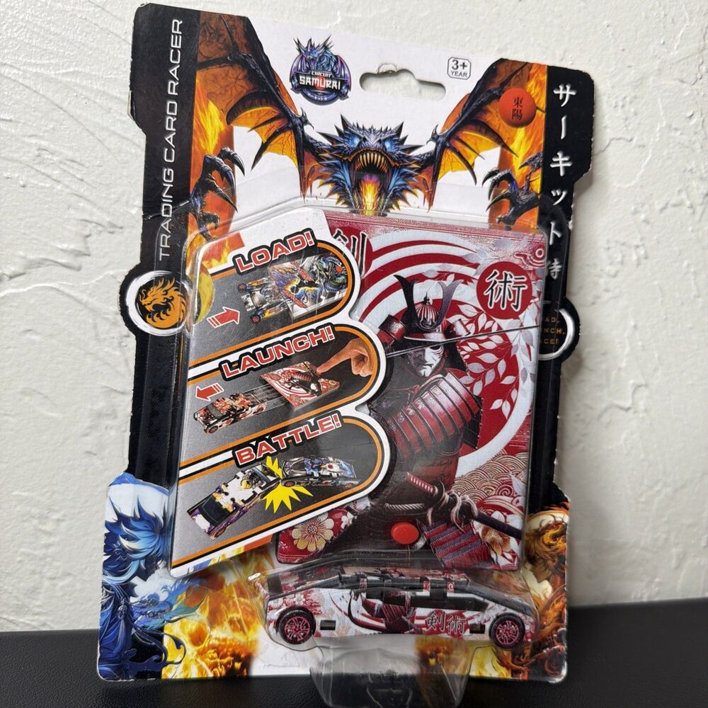 2024 BOLEY SAMURAI TRADING CARD RACER LOAD LAUNCH RACE OR BATTLE
